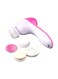 Generic 5-In-1 Electric Face Massager White/Pink