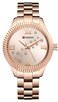 Curren 9009 Quartz Movement Round Dial Stainless Steel Waterproof Women Watch - Rose Gold, White