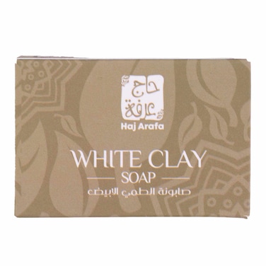 Haj Arafa Soap White Silt 90G