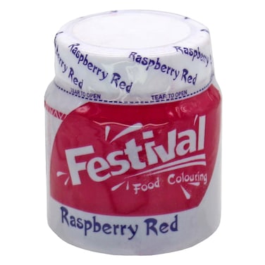 Festival Food Colour Raspberry Red 10g