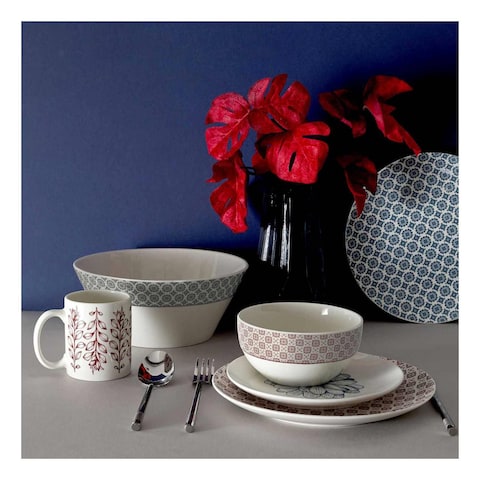 CMP Porcelain Bowl Red 600ml