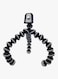 Generic - Mobile Phone Stand Flexible Tripod Mount 7.9inch Black/White