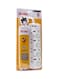 Moha 4-Way Socket Power Extension With Individual Switch White 5Meter