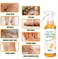 Foot Peeling Spray, Natural Orange  Dead Skin Exfoliator Hand Feet Whitening Exfoliating