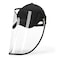 Generic-Protective Cap with Removable Rotatable Transparent Face Shield Cover Men Women Full Face Hat for Camping Hiking Fishing Travel