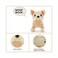 Pugs At Play Goldie The Golden Retriever Plush Toy Beige