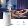 AFRA Cool Mist Ultrasonic Humidifier, 4 Liter, Top Fill, Touch Control, LED Lighting, Timer, User-Friendly Design, 2 Year Warranty.
