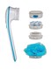 Spin Spa Rolled Bath Brush Blue/White 20.3 X 9.5 30.5cm