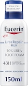 Eucerin Urearepair Plus 10% Urea Foot Foam With Ceramide, Smoothes Callouses And Thickened Heels, Feet Care For Very Dry Skin, Suitable For Mature &amp; Diabetic Skin, 150ml