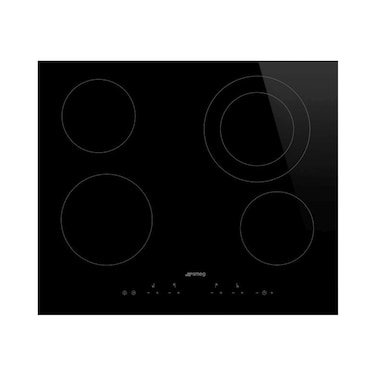 Smeg Universal Electric Built-in Hob SE364ETD Black 60cm