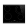 Smeg Universal Electric Built-in Hob SE364ETD Black 60cm