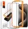 Spigen GLAStR Align Master Edge to Edge [2-PACK] designed for iPhone 15 Pro MAX Screen Protector (2023) Premium Tempered Glass - Full Cover [2 PACK]