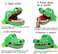Generic Creative Practical Jokes Mouth Tooth Alligator Hand Children's Toys Family Games Classic Biting Hand Crocodile Game For Children Gift