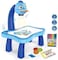 Generic Kids Christmas Gifts New Year Gifts For Boys, Children Educational Painting Art Projector Kids Toy Fun Desk Drawing Set With 24 Patterns (Blue)