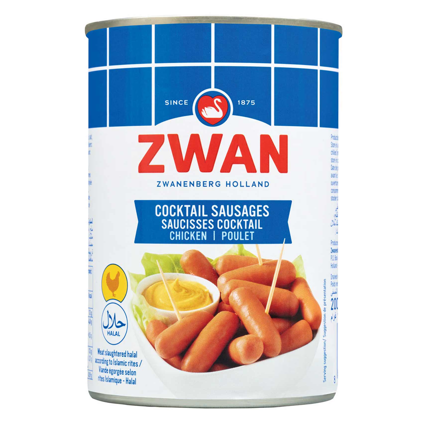 Zwan Cocktail Chicken Sausages 200Gr