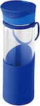 Aladdin Enjoy Glass Water Bottle 0.55L-Blue