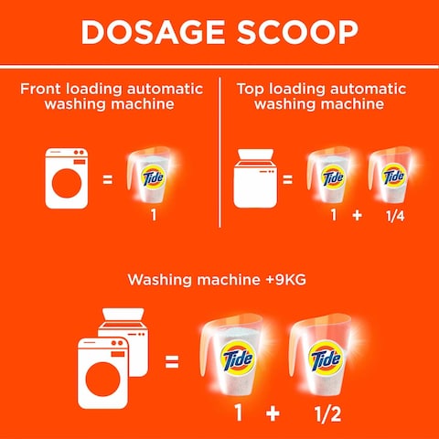 Tide Automatic Laundry Detergent Powder Original Scent 9kg