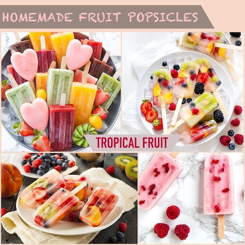 200 Pcs Natural Wooden Food Grade Craft Sticks