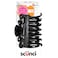Scunci No-Slip Grip Jaw Clip For Thick Hair, Black, Brown, Light Brown (Pack of 1)