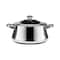 Zahran Stainless Steel Stewpot Set - 5  Pieces - Silver