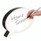 LED Light Box Speech Bubble Erasable Message Board with Marker Pen 30x20cm