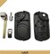 Rubik 3 Buttons Replacement Remote Control Cover Uncut Key FOB Case Shell for Land Rover LR3 Discovery Range Rover Sport Flip Keyless Entry Car Key Fob Cover