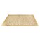 [HOME BRAND &ndash; PLACEMAT]Dining Table Placement Mat (Rectangular PVC Table Mat) (30x45CM) (Gold Color)