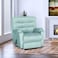 In House Velvet Classic Recliner Chair - Light Turquoise - AB03