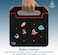 Moxedo Rugged Protective EVA Silicone Kids Case Cover, Shockproof DIY 3D Cartoon Pattern With Pencil Holder, Stand And Handle Grip Compatible For Apple iPad 2022 (10th Gen) 10.9 inch (Black)