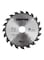 Geepas Circular Saw Blade Silver/Black 185X2X30mm