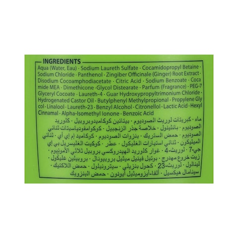 شامبو بيرت بلس بالزنجبيل للشعر الضعيف - 400 مل