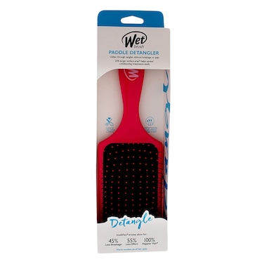 Wet Brush Paddle Detangler Hair Brush Pink 1 Piece