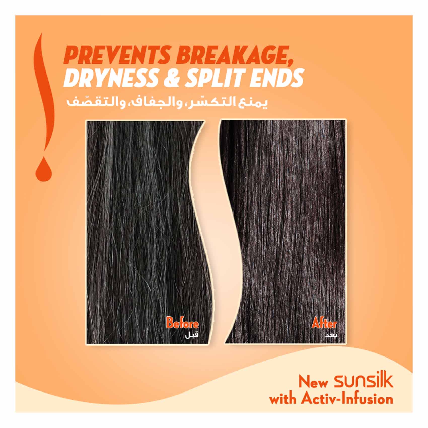 Sunsilk Shampoo, To Instantly Repair Damaged Hair, with Keratin, Almond Oil &amp; Vitamin C, 700ml