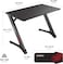 Eureka Ergonomic Gaming Desk 43" Home Office CoMPuter PC Desks, Black