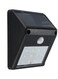 Generic - Solar Motion Sensor Outdoor Light Black