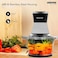 Geepas 2L Multi Copper With Garlic Peeler, 2 Speed With 4 Pcs Stainless Steel Blades, Glass Bowl, 500W, Ideal For Chopping Garlic Ginger, Vegetables, Onions, Nuts &amp; More