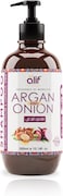 Alif Naturals Moroccan Argan oil &amp; Onion Shampoo   Anti Dandruff &amp; Damage Repair Formula fully enriched with Argan oil, Pro-Vitamin B5 &amp; Keratin for All Hair Types-Color   300ml