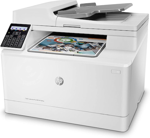 HP Color LaserJet Pro MFP M183fw Colour Laser Printer, Scanner, Copier, Fax, LAN, WiFi