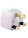 Generic - Multi Purpose AC Power Plug Adapter White