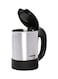 Geepas Travel Electric Kettle 0.5 L 1000 W Gk175N Silver/Black