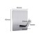 Stainless Steel Sticky Kitchen Bathroom Multi-functional Wall Mount Hook Silver 4.5x4.5x3 cm