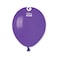 5in Round Purple Latex Balloon