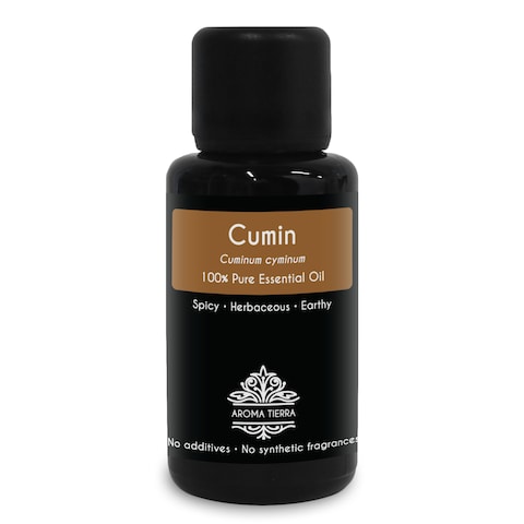 Aroma Tierra - Cumin Essential Oil - Aroma Tierra - 100% Pure &amp; Natural - 30Ml