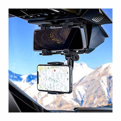Hoco CA70 Pilot Car Mirror Mobile Holder - Black
