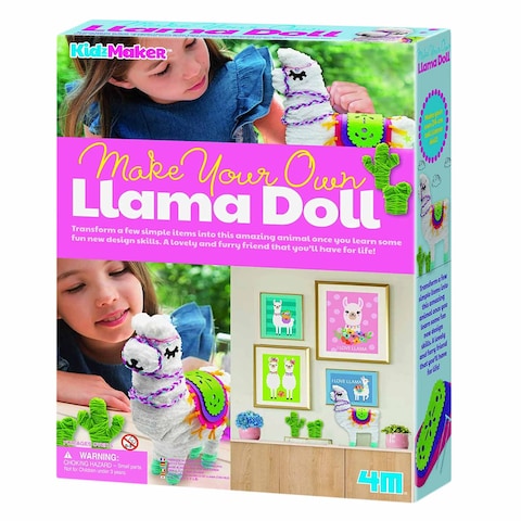 4M KIDZMAKER LLAMA DOLL 4755