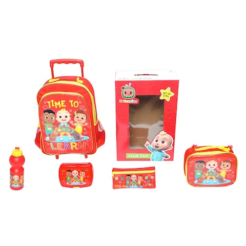 Trolley 5in1 Set, Cocomelon, 16 Inch 