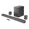 Philips 5.1.2 Channel Soundbar System With Wireless Subwoofer TAB8967 Black