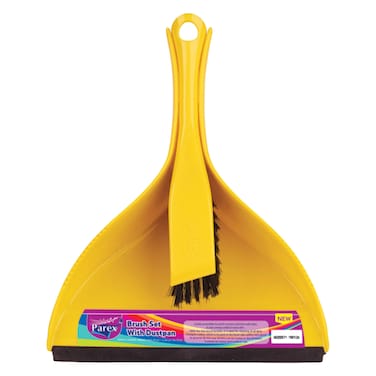 PAREX BRUSH SET WITH DUSTPAN