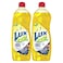 لوكس سائل غسيل الأطباق برائحة الليمون 725 ملل حزمة من 2