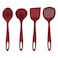 Tramontina Utensils Set - 4 Pieces - Red